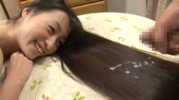 Riku Shiina - Cum on Hair