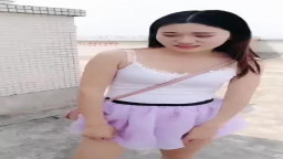 Chinese Cam Girl 刘婷 LiuTing - Rooftop Sex
